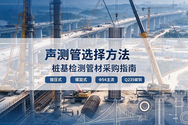 青云谱声测管选型标准