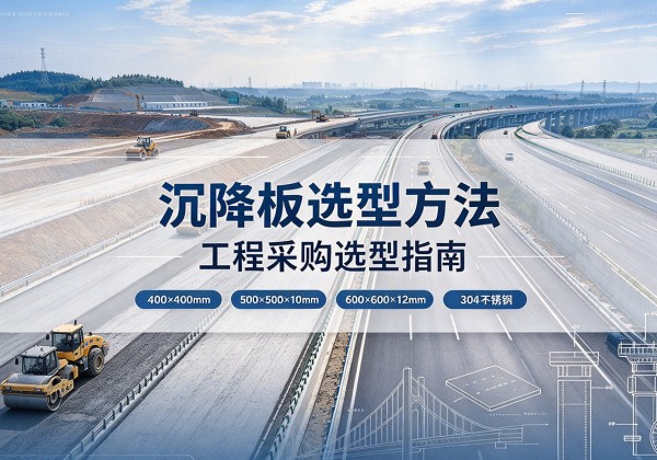 青云谱沉降板选择方法