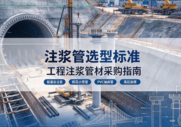 青云谱注浆管选型标准